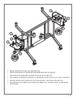 Предварительный просмотр 8 страницы Studio Designs PRO CRAFT STATION 13245 Assembly Instructions Manual