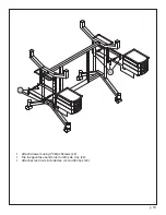 Предварительный просмотр 10 страницы Studio Designs PRO CRAFT STATION 13245 Assembly Instructions Manual