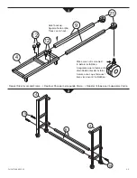 Предварительный просмотр 5 страницы Studio Designs Sew Ready 13385 Assembly Instructions Manual