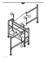 Предварительный просмотр 9 страницы Studio Designs Sew Ready 13385 Assembly Instructions Manual