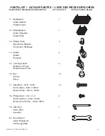 Предварительный просмотр 4 страницы Studio Designs SewReady STREAMLINE 13158 Assembly Instructions Manual