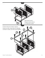 Предварительный просмотр 6 страницы Studio Designs SewReady STREAMLINE 13158 Assembly Instructions Manual