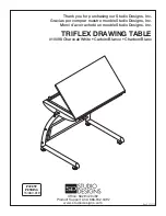 Studio Designs TRIFLEX 10098 Assembly Instructions Manual предпросмотр