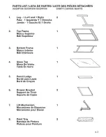 Preview for 3 page of Studio Designs Vision Craft Station 10053 Assembly Instructions Manual