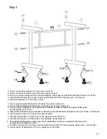 Preview for 7 page of Studio Designs Vision Craft Station 10053 Assembly Instructions Manual