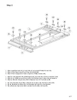 Preview for 8 page of Studio Designs Vision Craft Station 10053 Assembly Instructions Manual