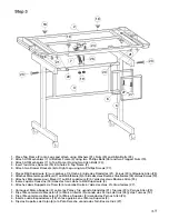 Preview for 9 page of Studio Designs Vision Craft Station 10053 Assembly Instructions Manual