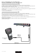 Preview for 10 page of STUDIO DUE ARCHIBAR SL100 IC RDM RGBW User Manual