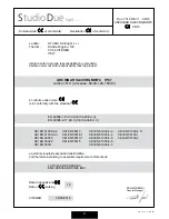 Предварительный просмотр 21 страницы STUDIO DUE ARCHIBAR-SL200 User Manual