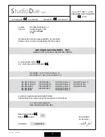 Предварительный просмотр 22 страницы STUDIO DUE ARCHIBAR-SL200 User Manual