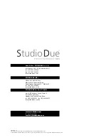 Предварительный просмотр 24 страницы STUDIO DUE ARCHIBAR-SL200 User Manual