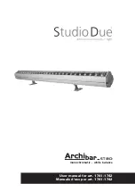 STUDIO DUE Archibar ST80 Monochromatic User Manual preview