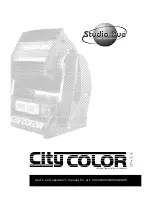 STUDIO DUE CityColor IP54 User'S And Operator'S Manual preview