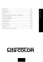 STUDIO DUE CityColor400 User Manual preview