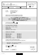 Предварительный просмотр 26 страницы STUDIO DUE SB PILOT-F IP67 Series User Manual