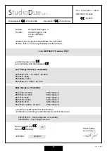 Предварительный просмотр 27 страницы STUDIO DUE SB PILOT-F IP67 Series User Manual