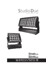 STUDIO DUE Single 20 Manual предпросмотр