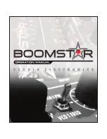 Studio Electronics BOOMSTAR Operation Manual preview