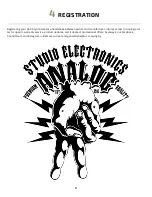 Предварительный просмотр 8 страницы Studio Electronics SE-3X User Manual