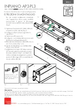Studio Italia Design INPIANO AP3-PL3 Mounting Instructions preview