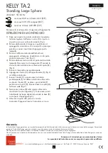 Предварительный просмотр 1 страницы Studio Italia Design KELLY TA2 Mounting Instructions