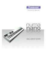 Studio Logic Numa nano Instruction Manual preview