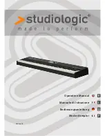 Studio Logic SL88IGRAND Operation Manual preview