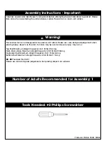 Preview for 2 page of Studio RTA 50041 Manual