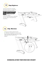 Предварительный просмотр 9 страницы StudioDesk BEAT 2.0 Series Assembly Manual