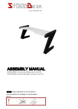 Предварительный просмотр 1 страницы StudioDesk KEYBLLWHB05 Assembly Manual