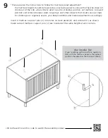 Preview for 16 page of studioduc indi crib Assembly Instructions Manual