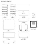 Предварительный просмотр 6 страницы studioduc juno 4 drawer dresser/changer Assembly Instructions Manual