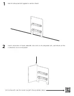 Предварительный просмотр 8 страницы studioduc juno nightstand Assembly Instructions Manual