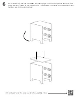 Предварительный просмотр 13 страницы studioduc juno nightstand Assembly Instructions Manual