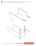 Предварительный просмотр 13 страницы studioduc knox tall bookcase Assembly Instructions Manual