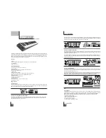 Предварительный просмотр 4 страницы Studiologic CMK-137 Instruction Manual