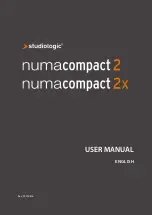 Studiologic Numa Compact 2 User Manual preview