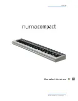 Предварительный просмотр 3 страницы Studiologic numa compact Operation Manual