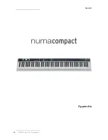 Предварительный просмотр 51 страницы Studiologic numa compact Operation Manual