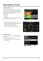 Preview for 13 page of Studiologic Numa X Piano 73 User Manual