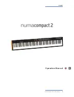 Предварительный просмотр 3 страницы Studiologic NUMACOMPACT 2 Operation Manual