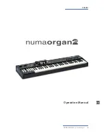 Preview for 3 page of Studiologic numaorgan2 Operation Manual