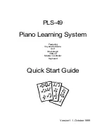 Preview for 1 page of Studiologic PLS-49 Quick Start Manual