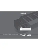 Studiologic TMK-49 Instruction Manual предпросмотр