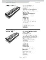 Preview for 4 page of Studiologic VMK-188 Plus Instruction Manual