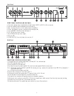 Preview for 4 page of Studiomaster ARC 120A User Manual