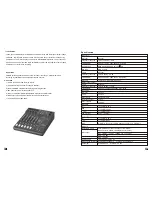 Preview for 3 page of Studiomaster CLUBXS10 User Manual