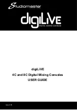 Studiomaster digiLiVE 4C User Manual preview