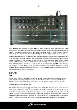 Preview for 7 page of Studiomaster digiLiVE 4C User Manual