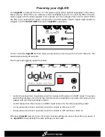 Предварительный просмотр 4 страницы Studiomaster digiLiVE Quick Start Manual